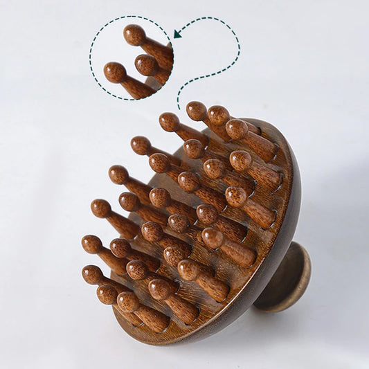 Natural Wood Massage Comb